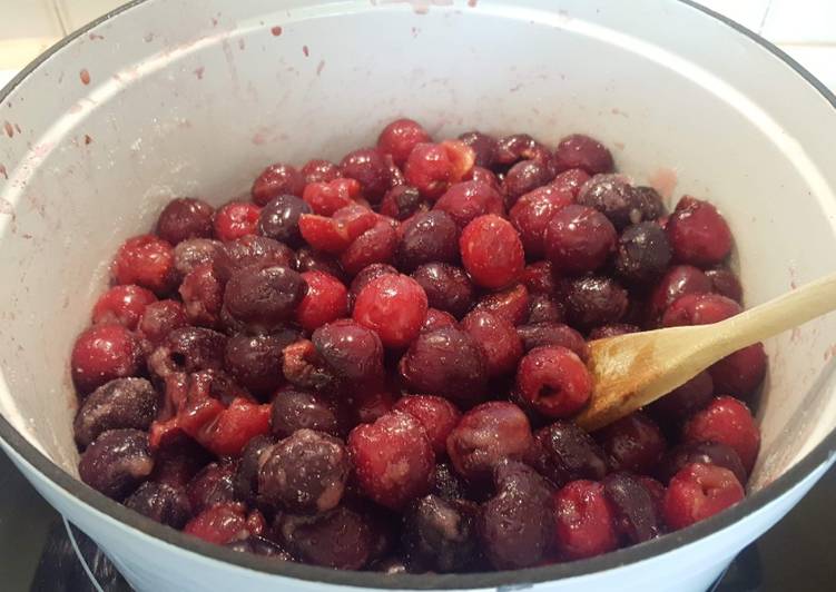 Comment Préparer Les Confiture de cerises