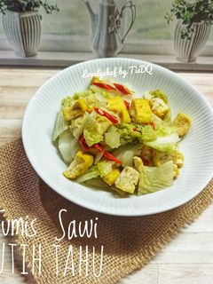 Foto resep Tumis Sawi Putih Tahu