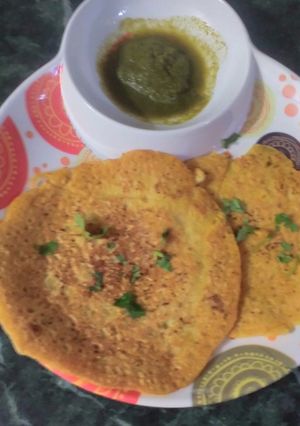 A picture of Gobhi chilla.