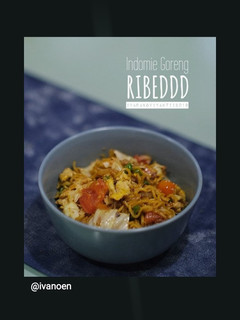 Foto resep Indomie goreng ribeddd