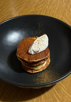 Φωτογραφία της συνταγής Pancakes λεμονιού με βρώμη