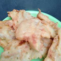 A picture of Pisang goreng wijen renyah.