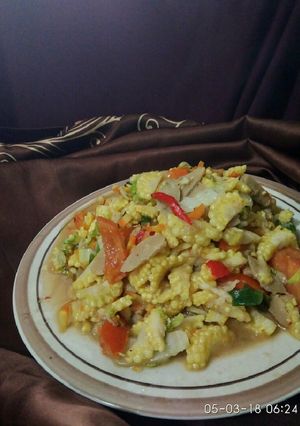 Foto resep Sayur Putren : kontroversi hati (dilema) antara tumis dengan cap