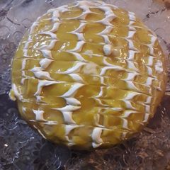 A picture of Mango cake.