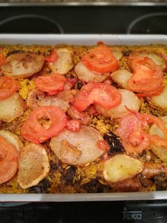 Una foto de Arroz al horno