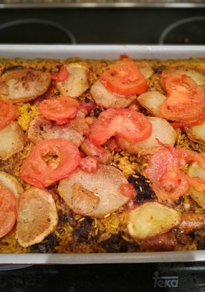 Una foto de Arroz al horno