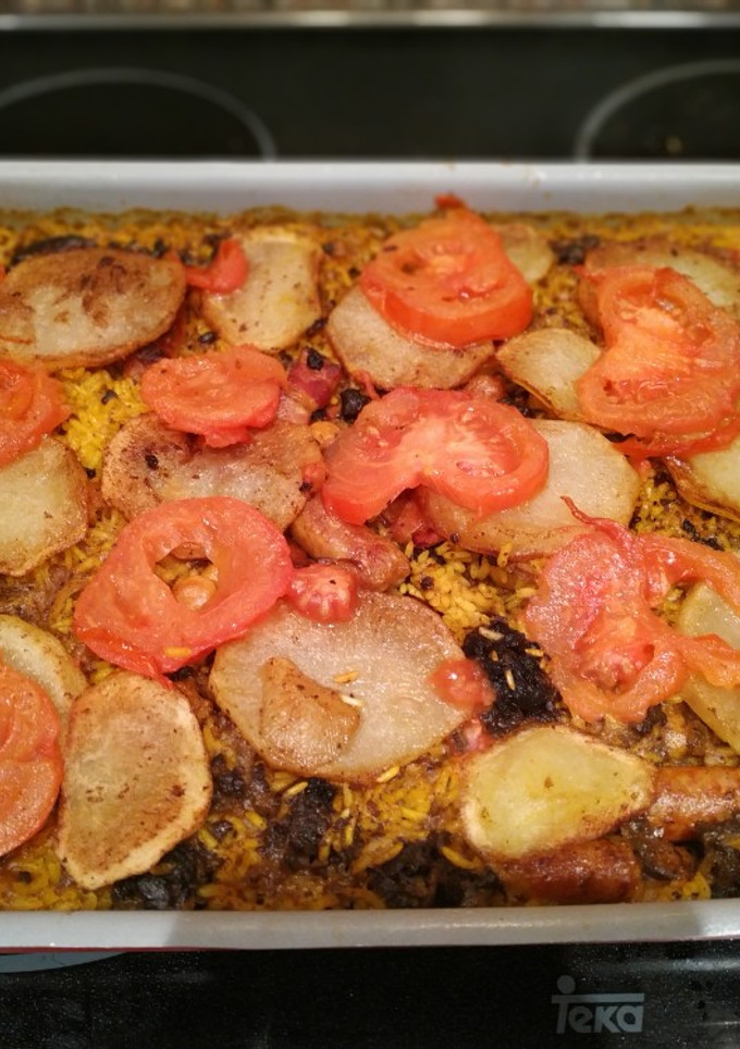 Una foto de Arroz al horno