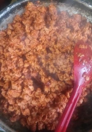 Una foto de Tacos de soya adobada a mi manera (sin chile chipotle) 🇲🇽😍😍