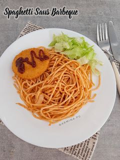 Foto resep Spaghetti Saus Barbeque