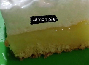 Una foto de Lemon pie