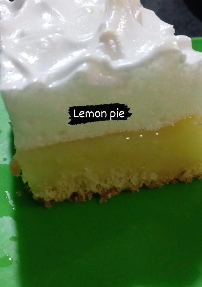 Una foto de Lemon pie