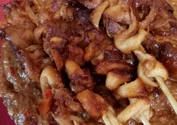 Resep: Sate Jamur Tiram Untuk Pemula