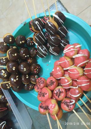 Foto resep "Sate Donat Kentang" ekonomis untuk jualan