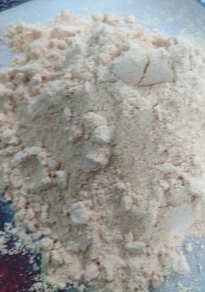 A picture of Powered milk made from soya beans.