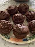 Muffins de chocolate