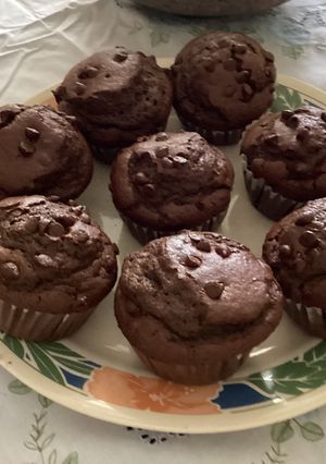 Una foto de Muffins de chocolate
