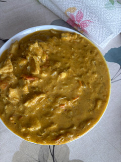Una foto de Mi pollo al curry