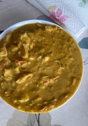 Una foto de Mi pollo al curry
