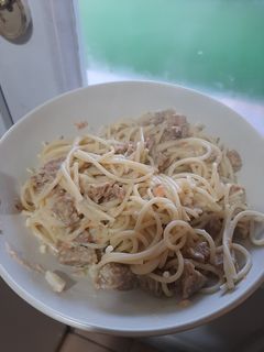 Una foto de Salsa de crema Vegana