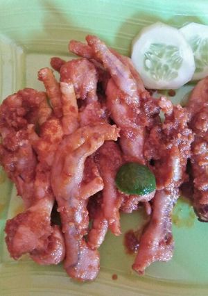 Foto resep Ceker pedas mercon