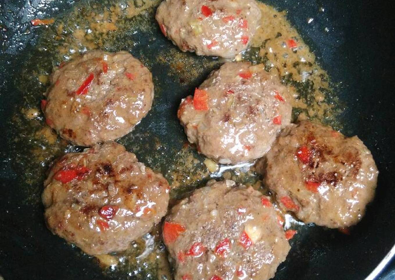 Tortitas de carne molida