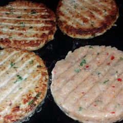 Burger paties A picture of Burger paties.