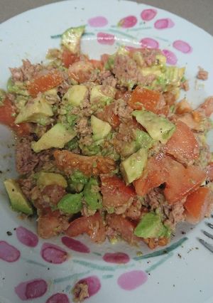 Una foto de Ensalada de aguacate