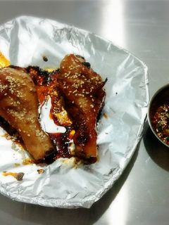 รูปของ น่องไก่อบน้ำผึ้ง