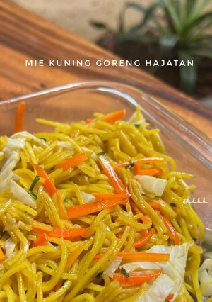 Foto resep Mie kuning goreng untuk hajatan