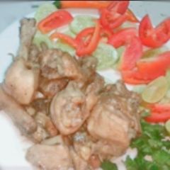 A picture of Chicken lemon and black pepper in 5 mins.