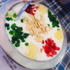 A picture of Special Sweet Pineapple Raita.