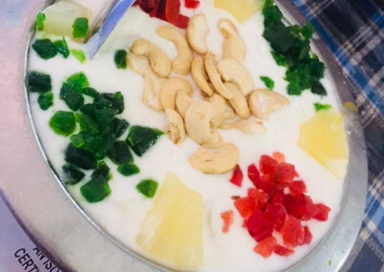 Recipe of Homemade Special Sweet Pineapple Raita