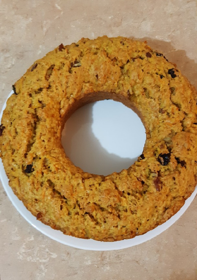 Una foto de Pan de zanahoria vegano