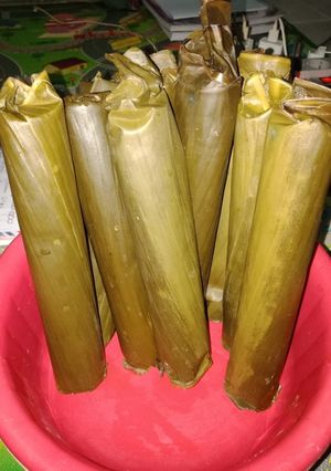 Foto resep Lontong Daun Pisang Pake Cetakan