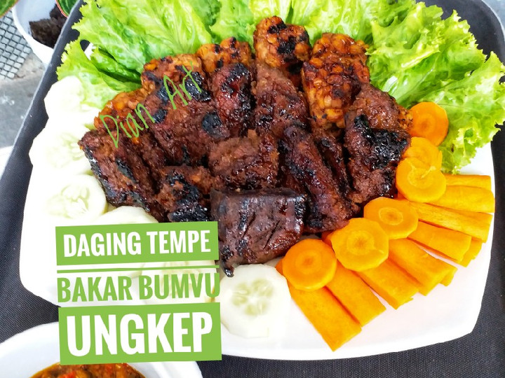 Resep Daging Tempe Bakar bumbu Ungkep, Bikin Ngiler