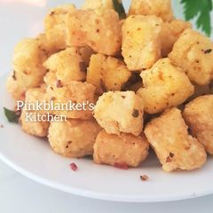A picture of Buttery Salt & Pepper Tofu.