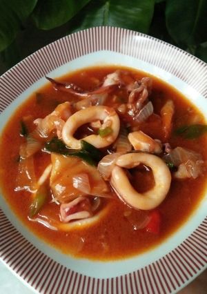 Foto resep Cumi Asam Manis