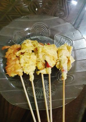 Foto resep Sate Telur Gulung Dadar