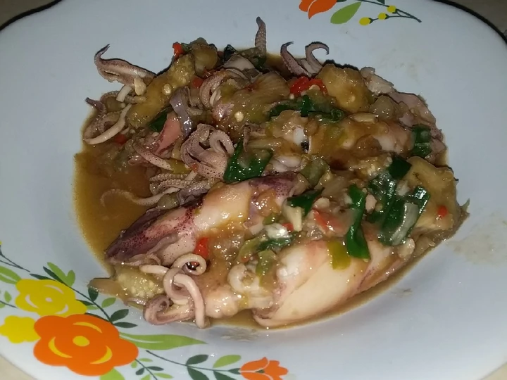 Cara Mudah Membuat Resep Cumi Asin Saus Tiram yang  Bikin Ketagihan Anti Ribet, Uenak Banget