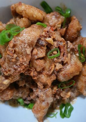 Foto resep Ayam Goreng Telur Asin