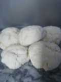 Polvorones al microondas de vainilla
