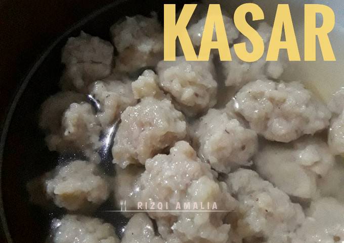 Resep Bakso Sapi Kasar Oleh Rizqi Jauharotul Amalia Cookpad