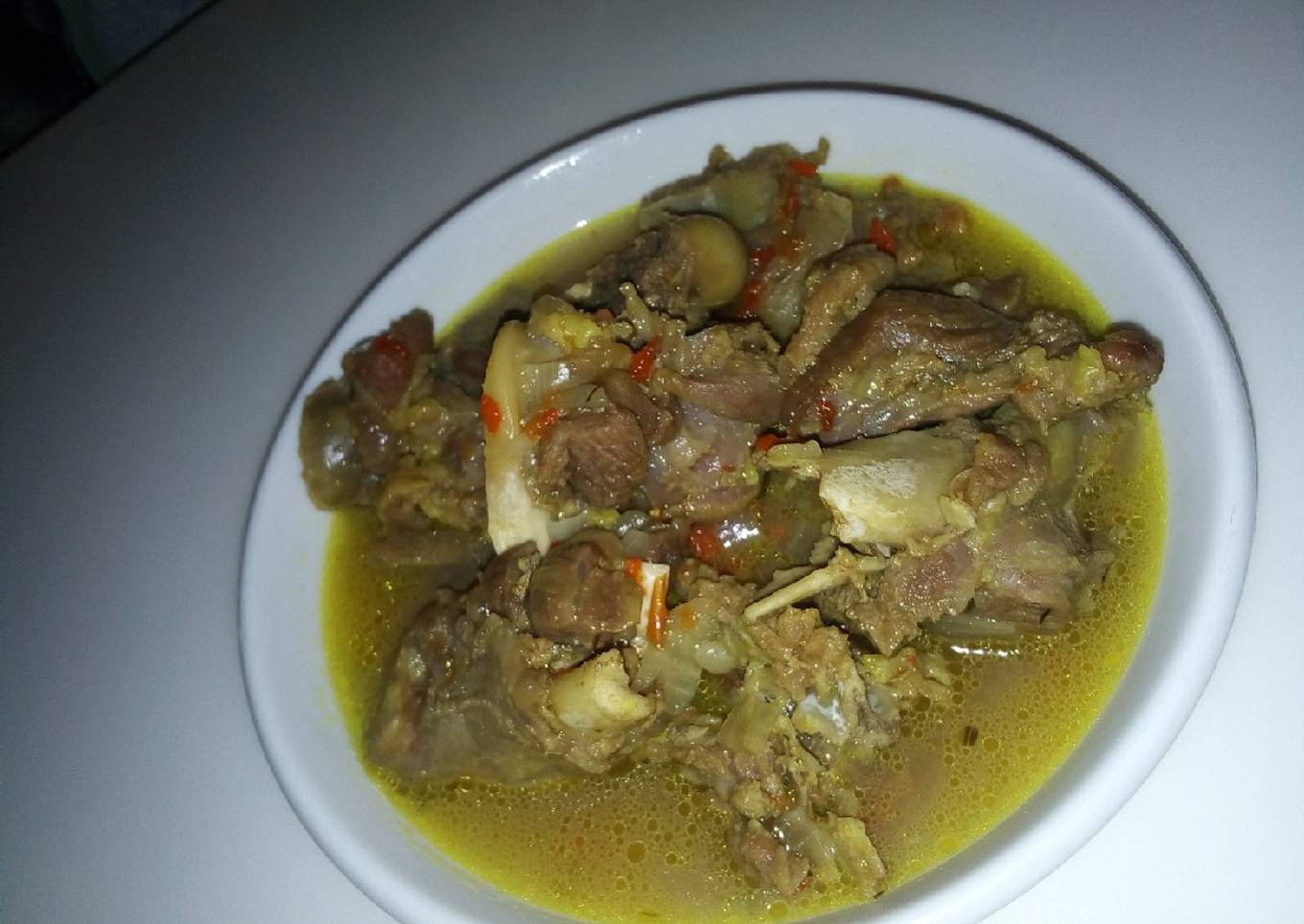 Ram pepper soup