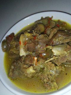 A picture of Ram pepper soup.