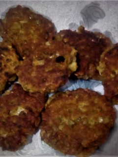 Una foto de Filetes Rusos  de Lentejas y Avena