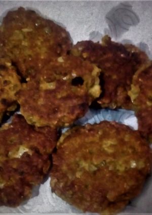 Una foto de Filetes Rusos  de Lentejas y Avena