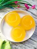 Orange Lychee Silky Pudding