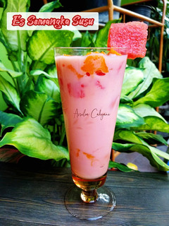Foto resep Es Semangka Susu