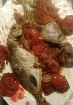 صورة لوصفة حوت 🐟🐟 في الفرن