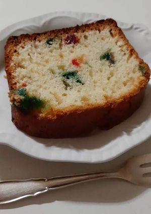 Une photo de Cake aux fruits confits ❤